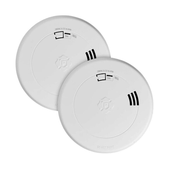 First Alert 2-in-1 Smoke & Carbon Monoxide Alarms 2 Pack 10 Year Battery NEW!! - Picture 2 of 7